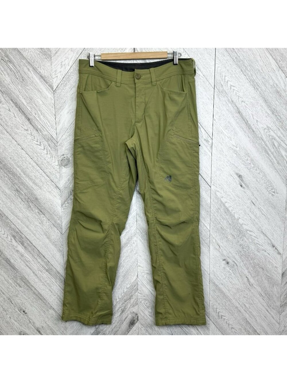 Eddie Bauer First Ascent Guide Pro LINED Cargo Outdoor Hiking Pants Mens 34x30